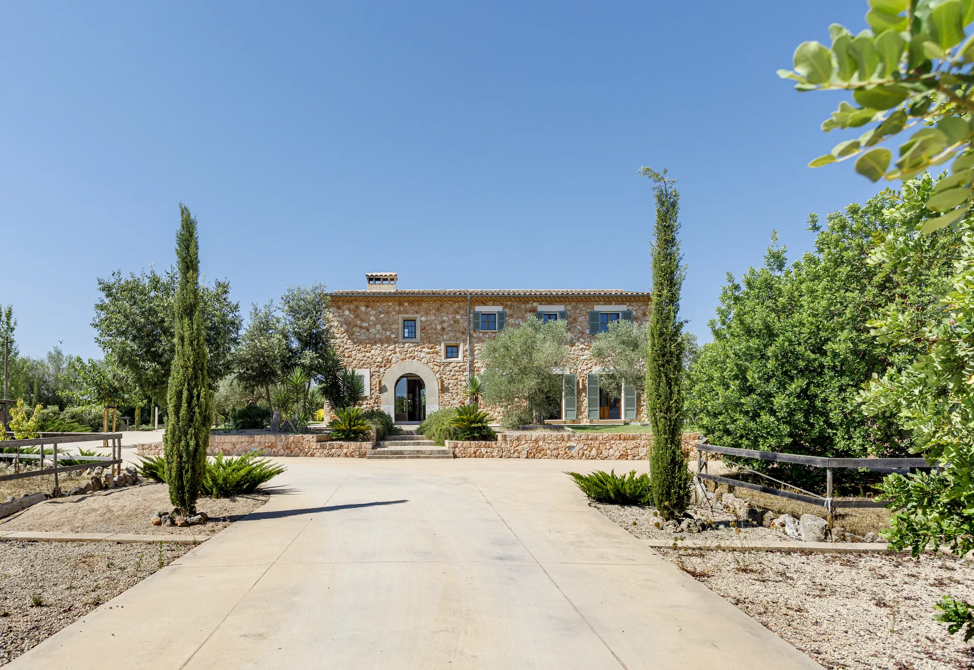 Finca viva Mallorca Entrada Finca